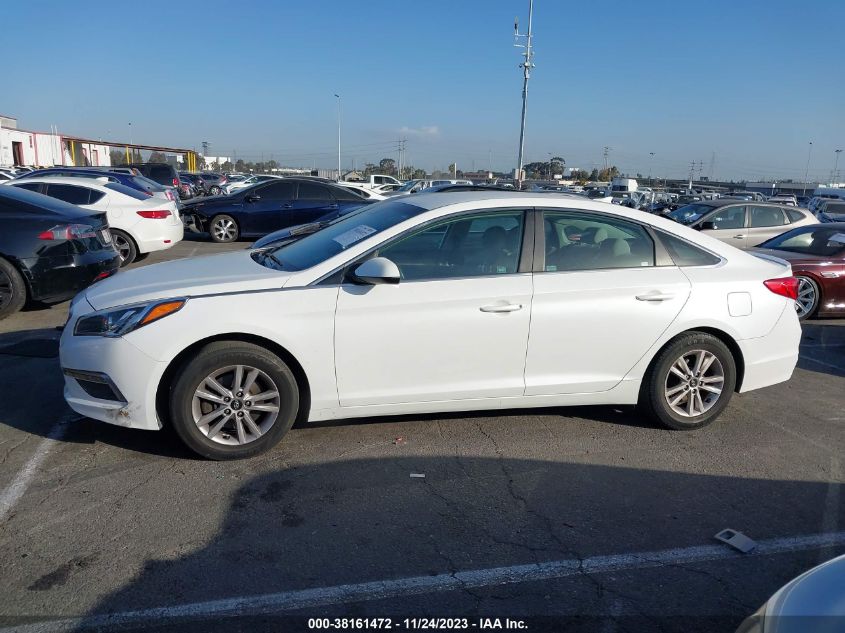 2015 HYUNDAI SONATA SE - 5NPE24AF9FH015540