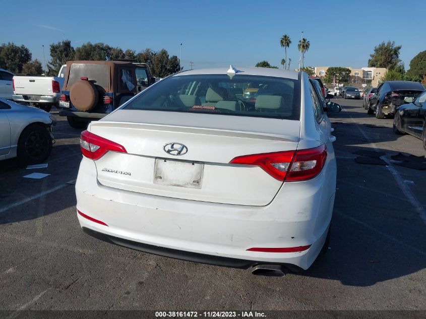 2015 HYUNDAI SONATA SE - 5NPE24AF9FH015540