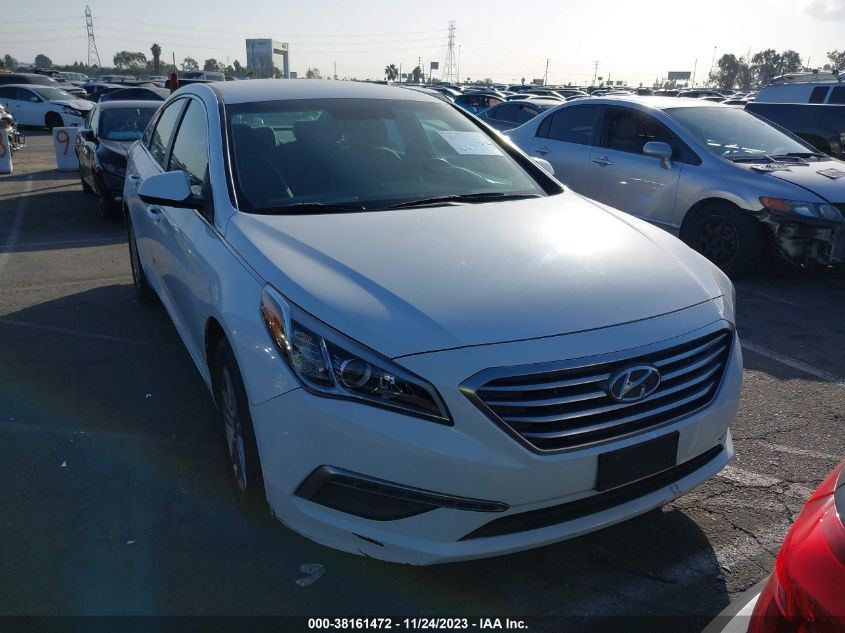 2015 HYUNDAI SONATA SE - 5NPE24AF9FH015540