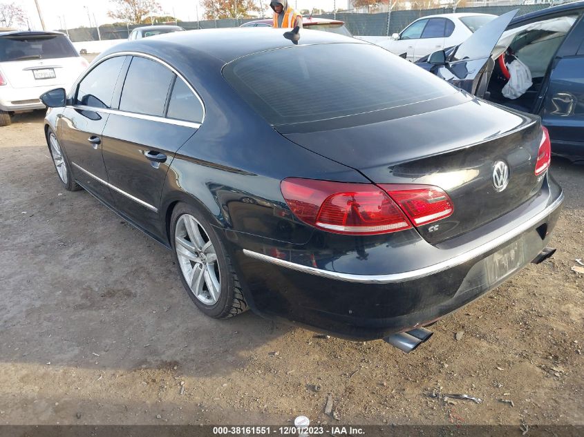 2013 VOLKSWAGEN CC 2.0T SPORT - WVWBP7AN4DE531654