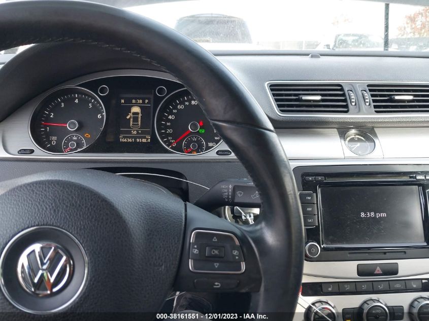 2013 VOLKSWAGEN CC 2.0T SPORT - WVWBP7AN4DE531654