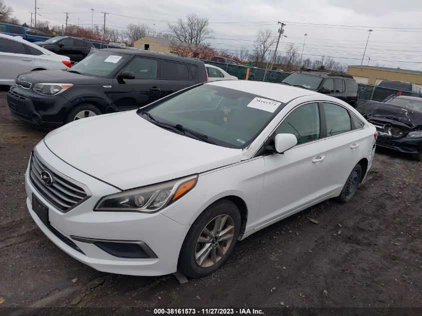 2016 HYUNDAI SONATA SE - 5NPE24AF2GH316359