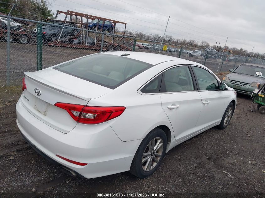 2016 HYUNDAI SONATA SE - 5NPE24AF2GH316359