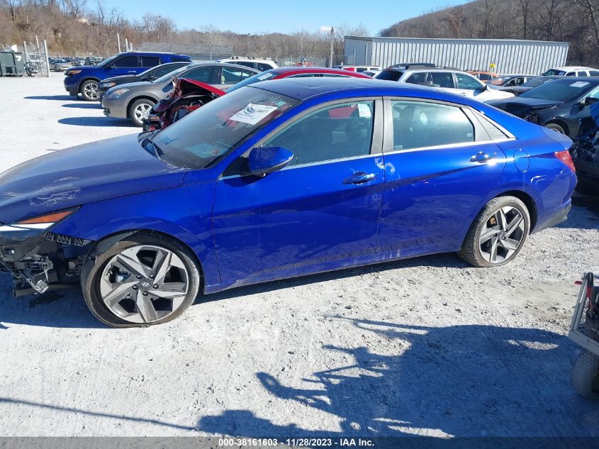 2023 HYUNDAI ELANTRA LIMITED - KMHLP4AG2PU588350