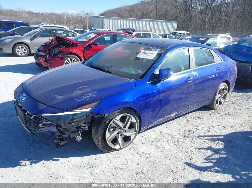 2023 HYUNDAI ELANTRA LIMITED - KMHLP4AG2PU588350