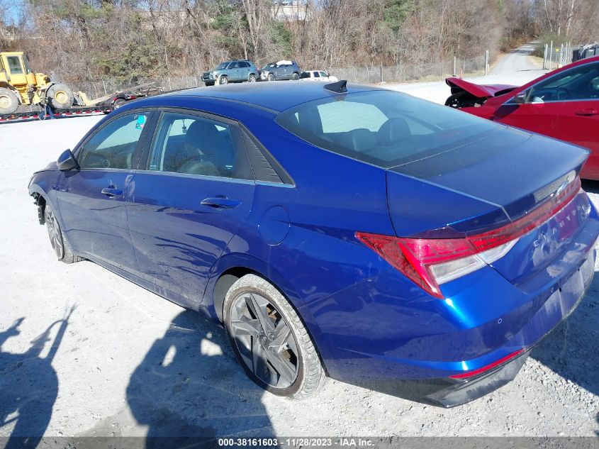 2023 HYUNDAI ELANTRA LIMITED - KMHLP4AG2PU588350
