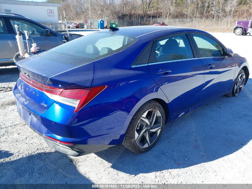2023 HYUNDAI ELANTRA LIMITED - KMHLP4AG2PU588350