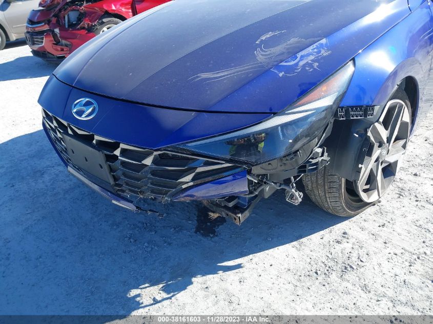 2023 HYUNDAI ELANTRA LIMITED - KMHLP4AG2PU588350