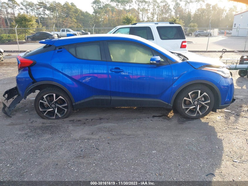 VIN JTNKHMBX7M1108131 2021 TOYOTA C-HR XLE/LE/NIGHT SHADE/LIMITE