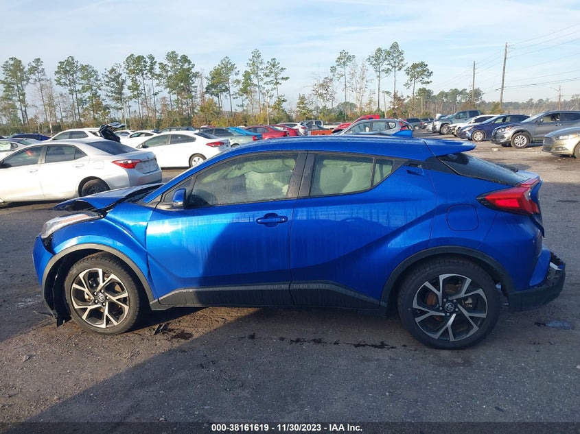 VIN JTNKHMBX7M1108131 2021 TOYOTA C-HR XLE/LE/NIGHT SHADE/LIMITE