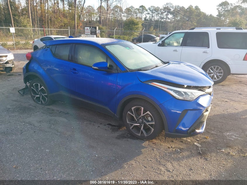 VIN JTNKHMBX7M1108131 2021 TOYOTA C-HR XLE/LE/NIGHT SHADE/LIMITE