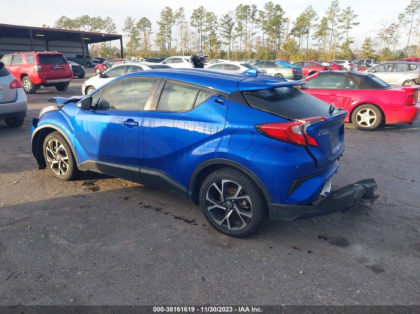 VIN JTNKHMBX7M1108131 2021 TOYOTA C-HR XLE/LE/NIGHT SHADE/LIMITE