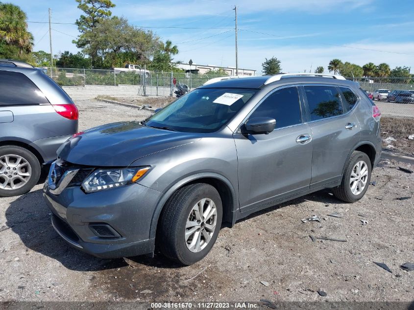 2016 NISSAN ROGUE S/SL/SV - JN8AT2MT2GW024386