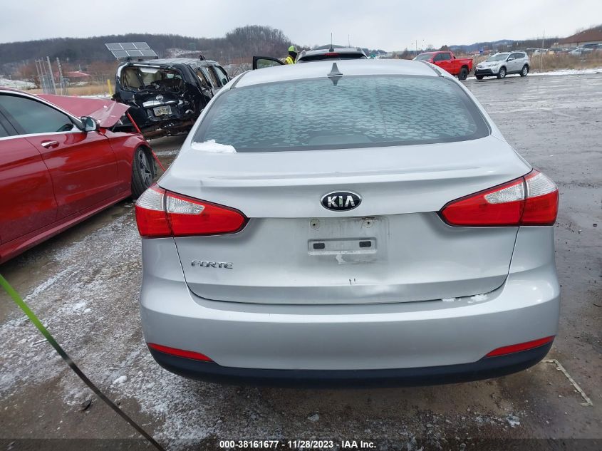 2016 KIA FORTE LX - KNAFK4A63G5531377