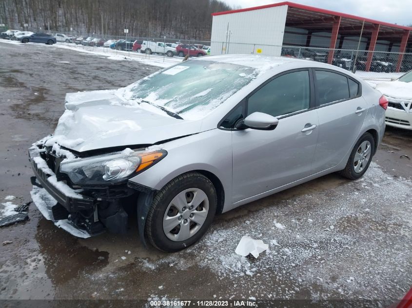 2016 KIA FORTE LX - KNAFK4A63G5531377