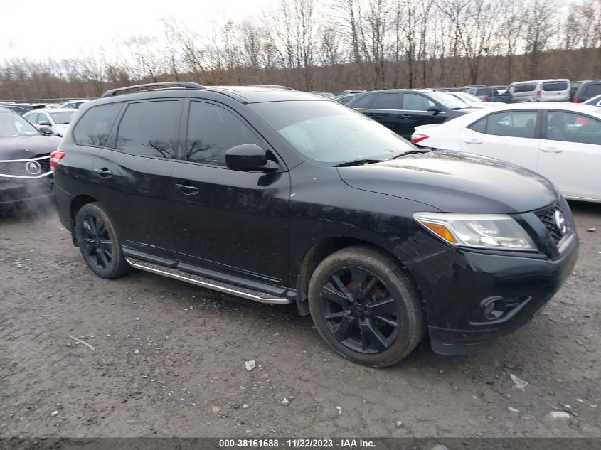 2014 NISSAN PATHFINDER HYBRID PLATINUM 5N1CR2MN7EC643418