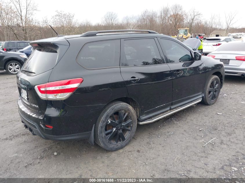 2014 NISSAN PATHFINDER HYBRID PLATINUM - 5N1CR2MN7EC643418