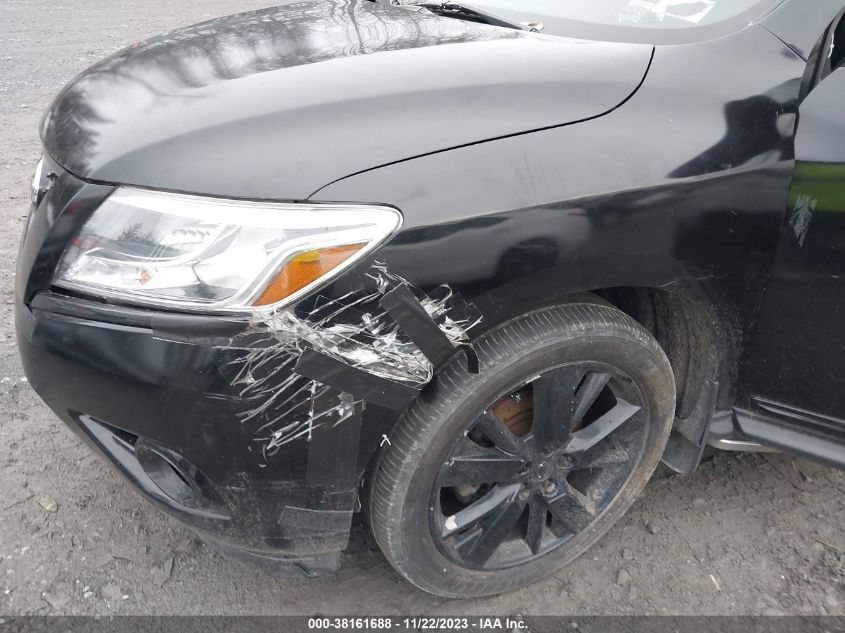2014 NISSAN PATHFINDER HYBRID PLATINUM - 5N1CR2MN7EC643418