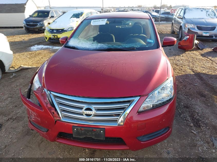 2013 NISSAN SENTRA S/SV/SR/SL - 3N1AB7APXDL608042