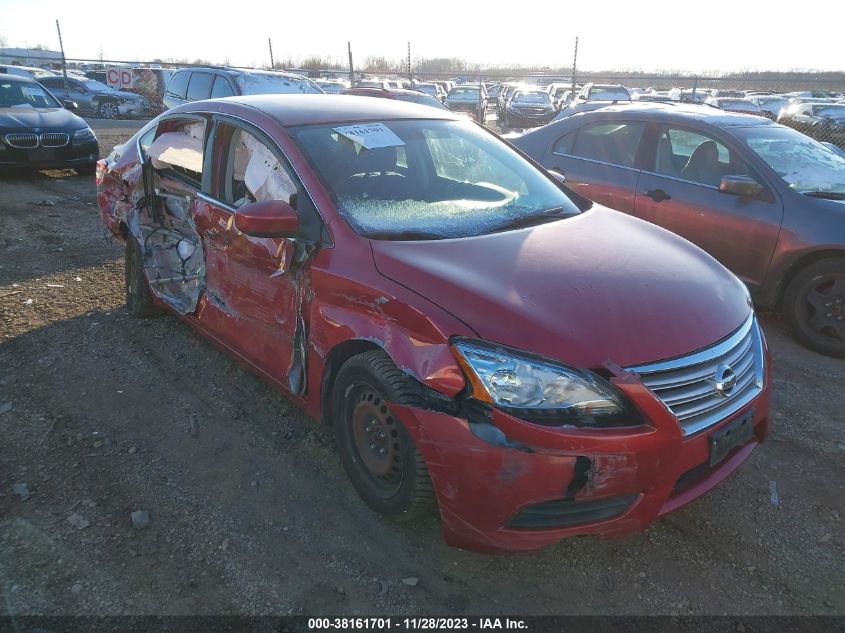 2013 NISSAN SENTRA S/SV/SR/SL - 3N1AB7APXDL608042