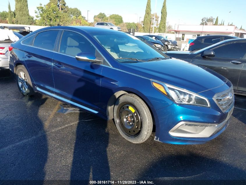 5NPE34AB0HH444112 HYUNDAI SONATA SPORT 2.0T 2017