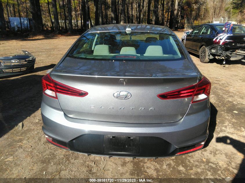 2019 HYUNDAI ELANTRA SEL/VALUE/LIMITED - KMHD84LF4KU770629