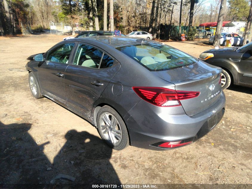 2019 HYUNDAI ELANTRA SEL/VALUE/LIMITED - KMHD84LF4KU770629