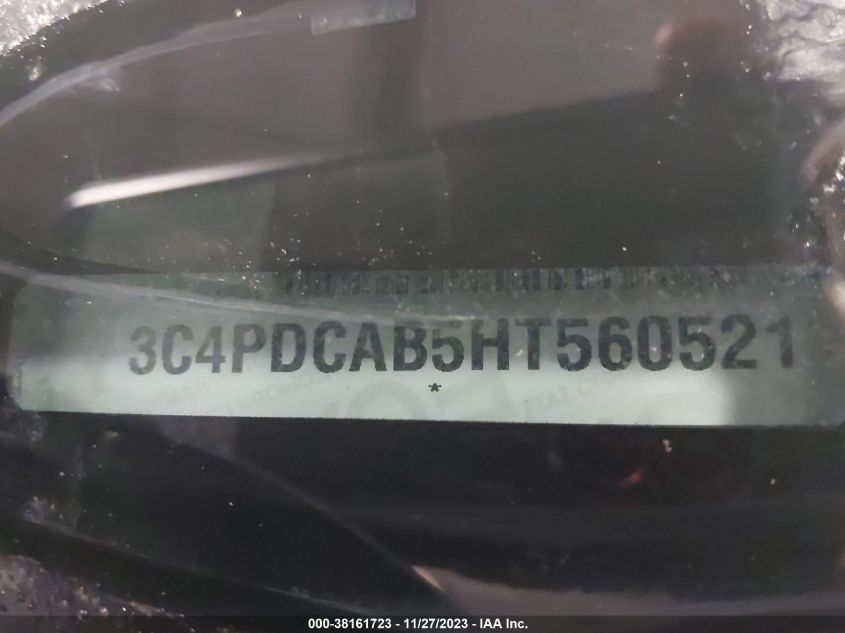 2017 DODGE JOURNEY SE - 3C4PDCAB5HT560521