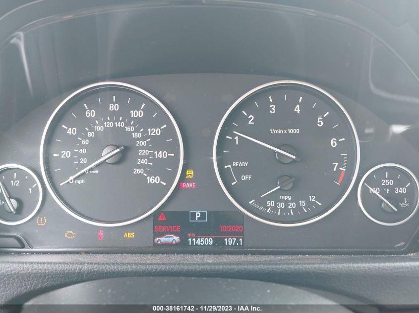 2013 BMW 328I WBA3C1G55DNR47729