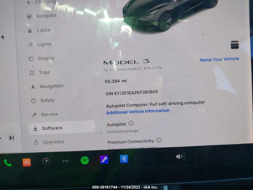 2019 TESLA MODEL 3 LONG RANGE - 5YJ3E1EA2KF361806