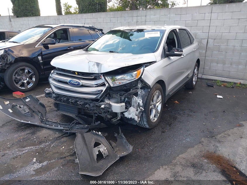 VIN 2FMPK3K93HBB58232 2017 FORD EDGE TITANIUM
