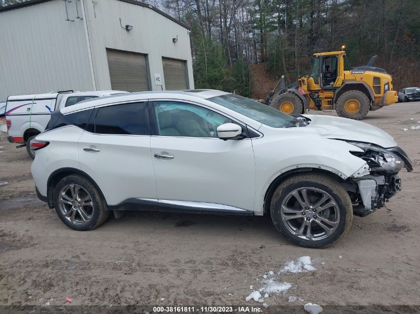 2018 NISSAN MURANO PLATINUM - 5N1AZ2MH2JN148494