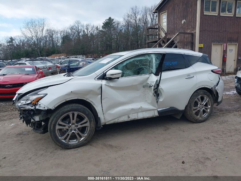 2018 NISSAN MURANO PLATINUM - 5N1AZ2MH2JN148494