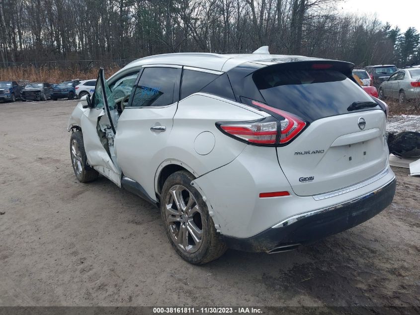 2018 NISSAN MURANO PLATINUM - 5N1AZ2MH2JN148494