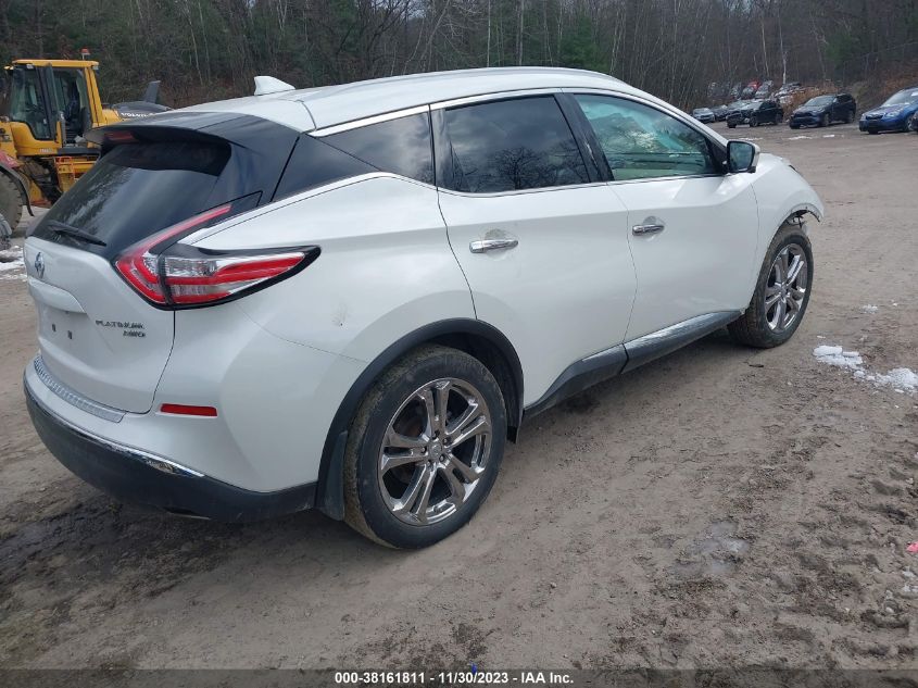 2018 NISSAN MURANO PLATINUM - 5N1AZ2MH2JN148494