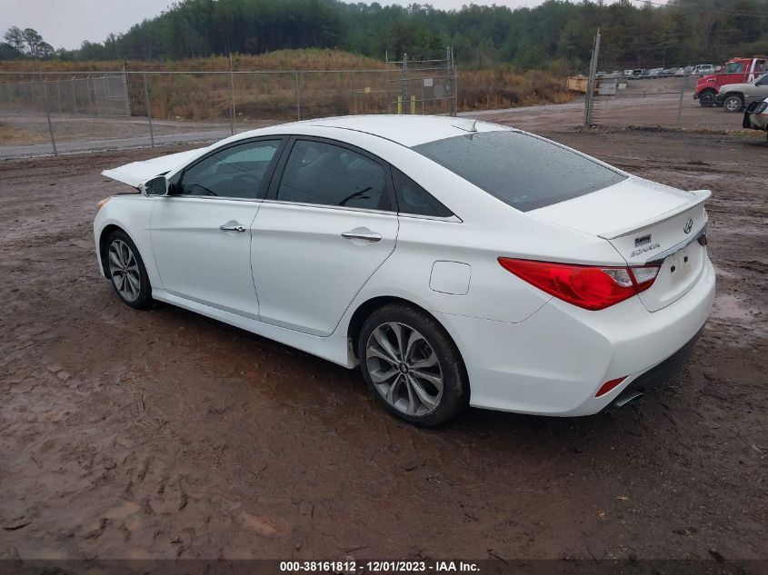 2014 HYUNDAI SONATA SE/LIMITED - 5NPEC4AB6EH580813