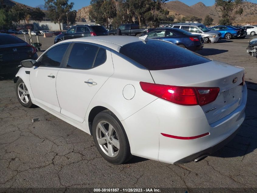 2015 KIA OPTIMA LX - KNAGM4A75F5558215