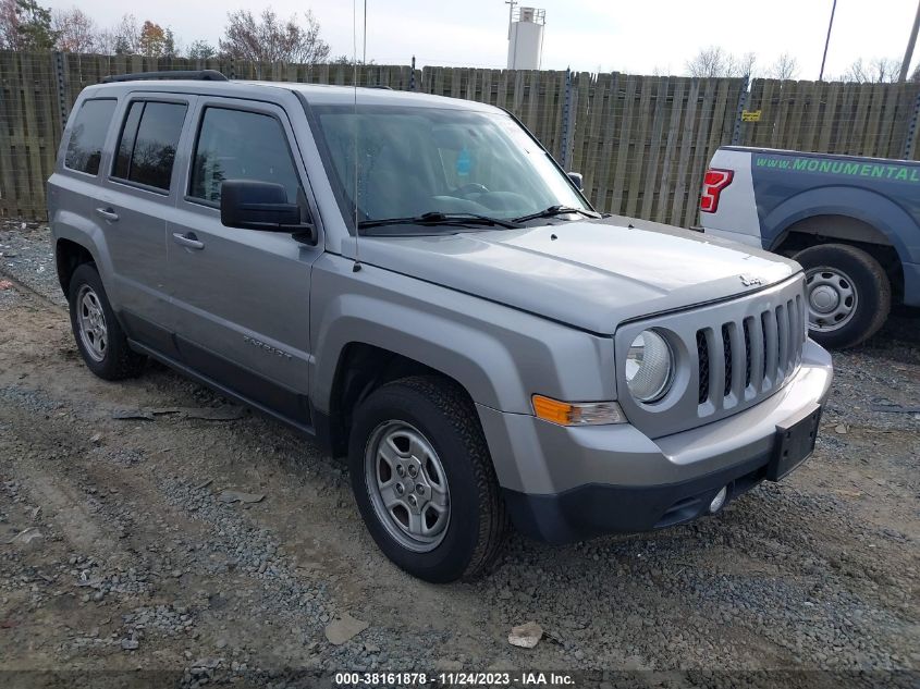 2016 JEEP PATRIOT SPORT - 1C4NJPBA7GD688521
