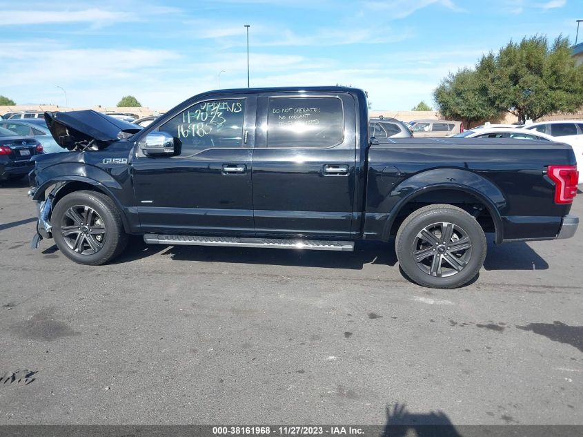 2016 FORD F-150 LARIAT - 1FTEW1CG8GFA37954