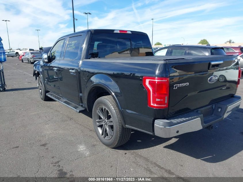 2016 FORD F-150 LARIAT - 1FTEW1CG8GFA37954