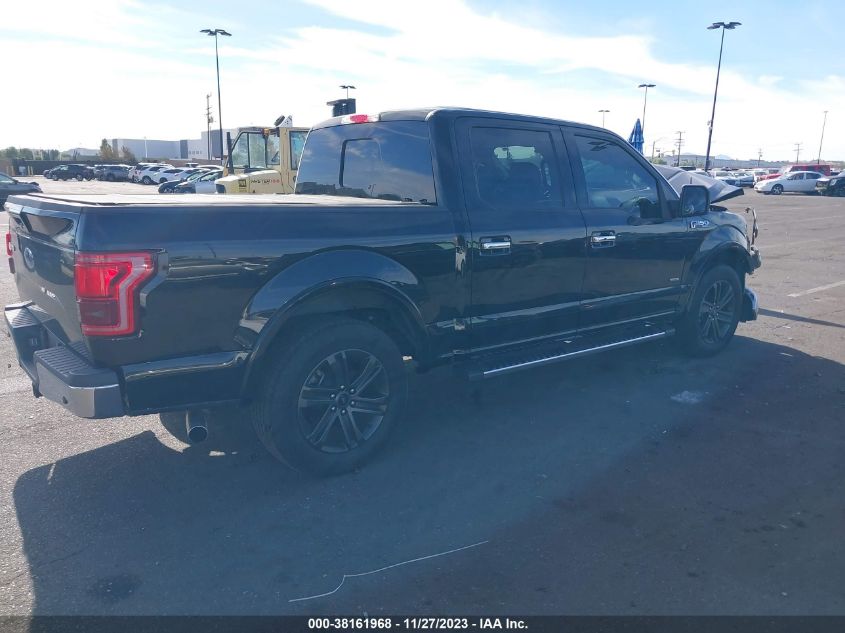 2016 FORD F-150 LARIAT - 1FTEW1CG8GFA37954