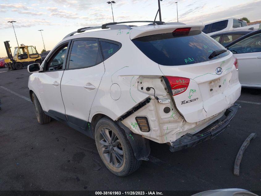 2014 HYUNDAI TUCSON SE - KM8JU3AG9EU908240