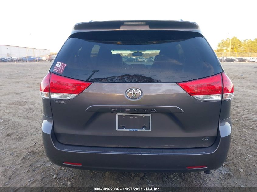 5TDKK3DC8CS191581 2012 TOYOTA SIENNA, photo no. 16