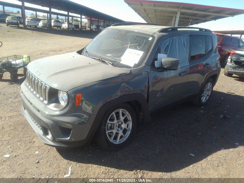 VIN ZACNJCBB3MPN25103 2021 JEEP RENEGADE LATITUDE