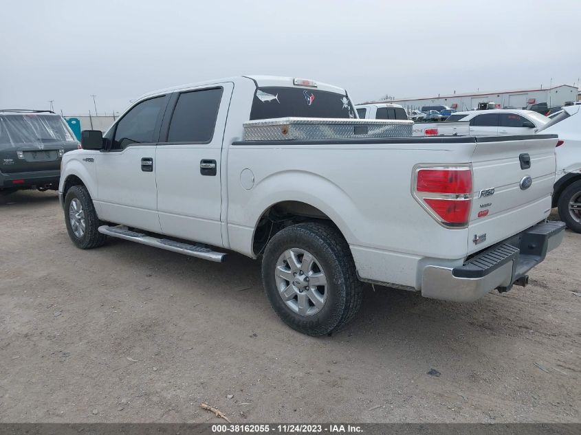 2013 FORD F-150 XLT - 1FTFW1CF6DKG07609