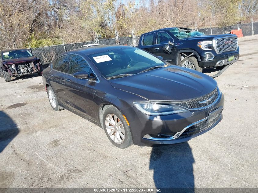 2015 CHRYSLER 200 C - 1C3CCCCB6FN509304
