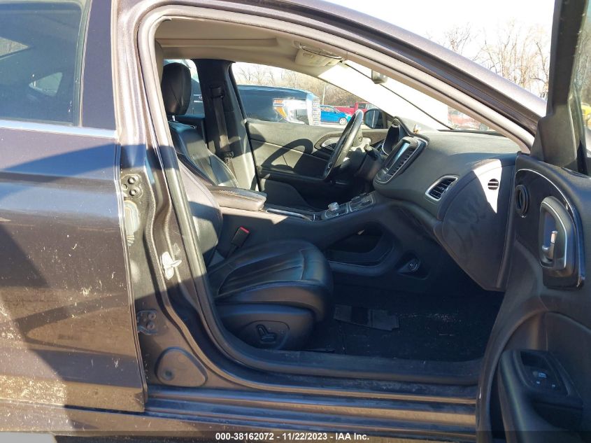 2015 CHRYSLER 200 C - 1C3CCCCB6FN509304