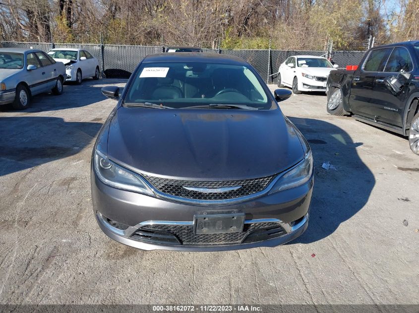 2015 CHRYSLER 200 C - 1C3CCCCB6FN509304