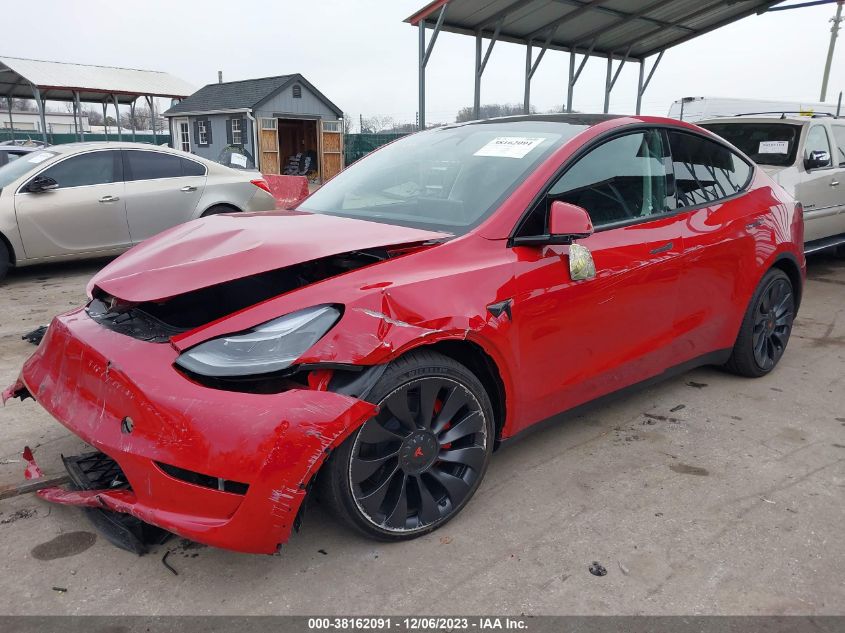 2023 TESLA MODEL Y AWD - 7SAYGDEF8PF836754