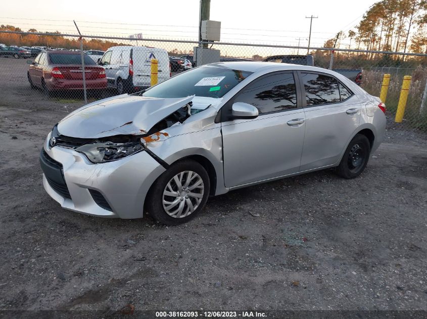 5YFBURHE2EP087902 | 2014 TOYOTA COROLLA